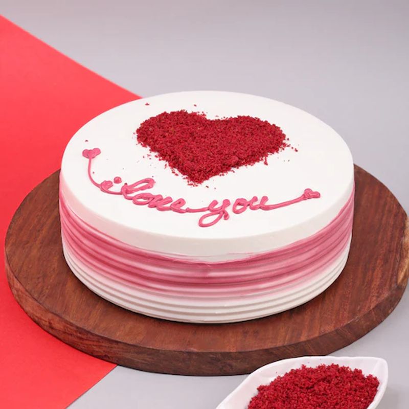 Heart Valentine Cake