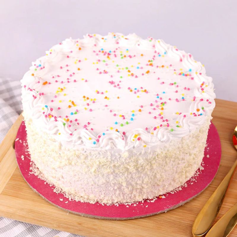 White Forest Cake