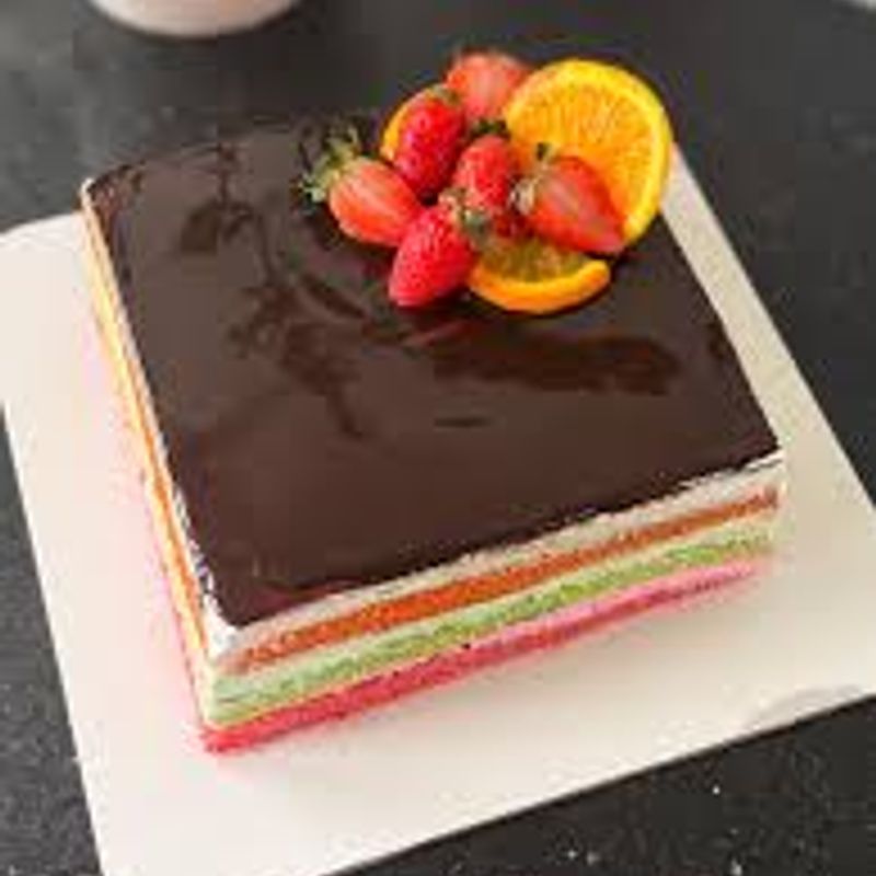 juwans rainbow cake