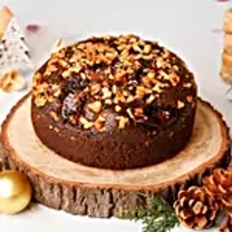 Dates and Walnuts Mixed Dry Cake